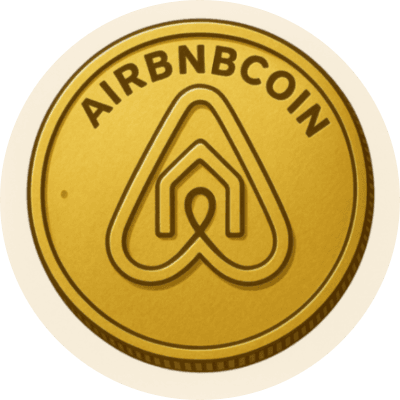 AirbnbCoin logo