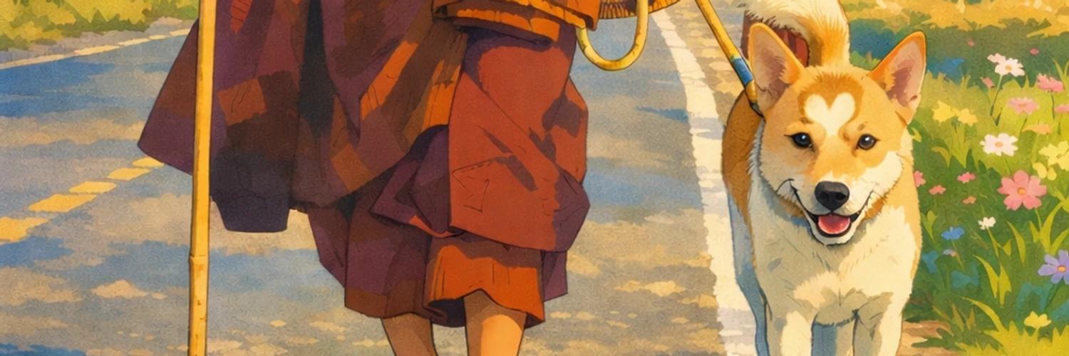 Aloka the Peace Dog banner