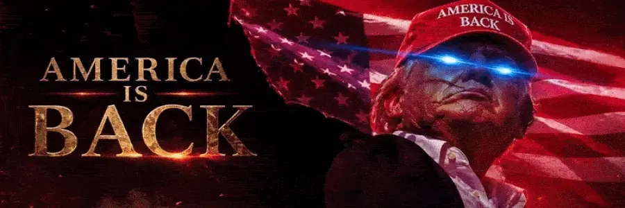 America Is Back banner