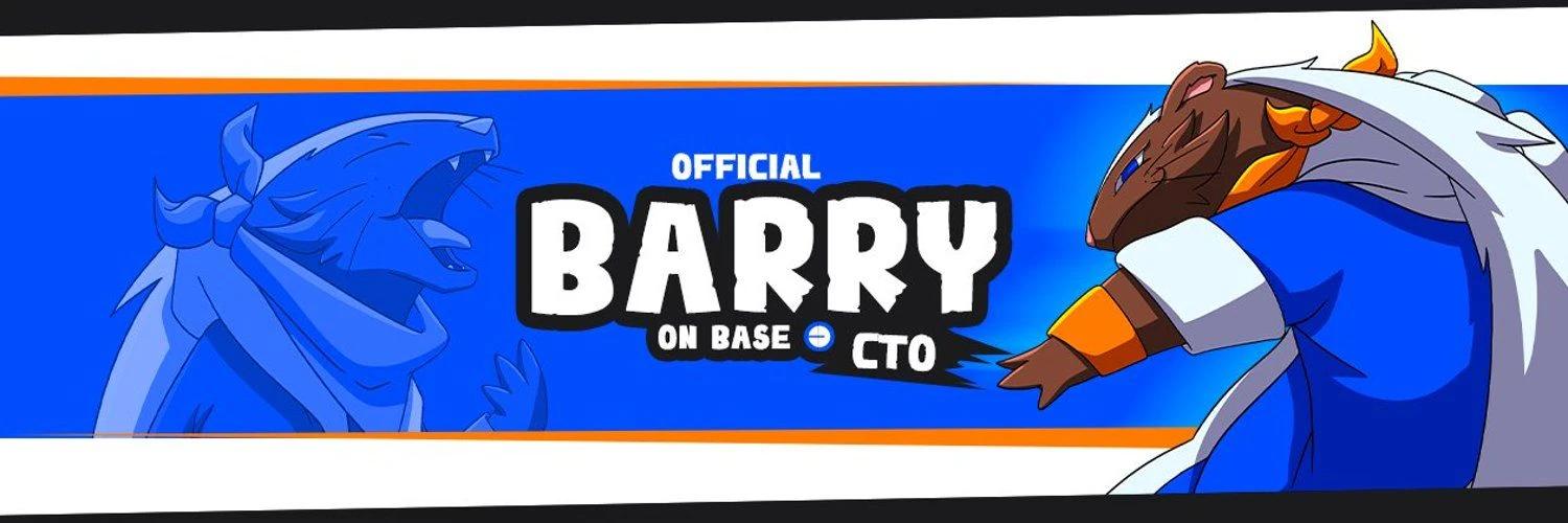 Barry The Badger banner