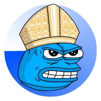 Based Father Pepe logo