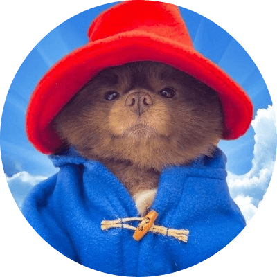 Bertram The Pomeranian logo