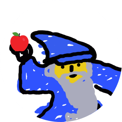 Bitcoin Wizard Apple Hurler logo