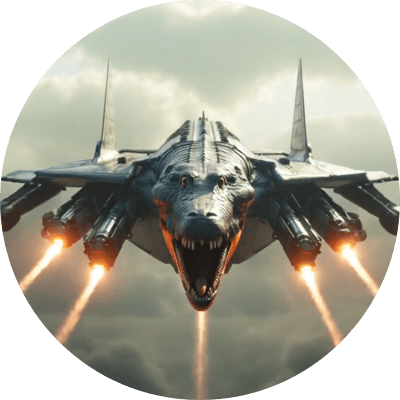 Bombardiro Crocodilo logo
