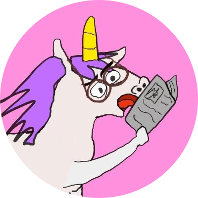 Boomer Unicorn Yawn logo