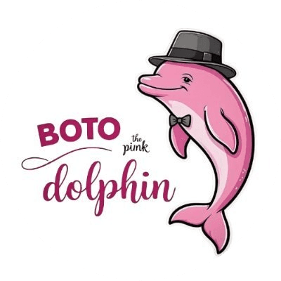 Boto The Pink Dolphin logo