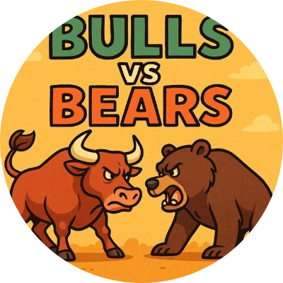 Bulls vs Bears logo