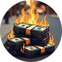 Burning Stacks of Cash