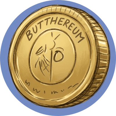 butthereum logo