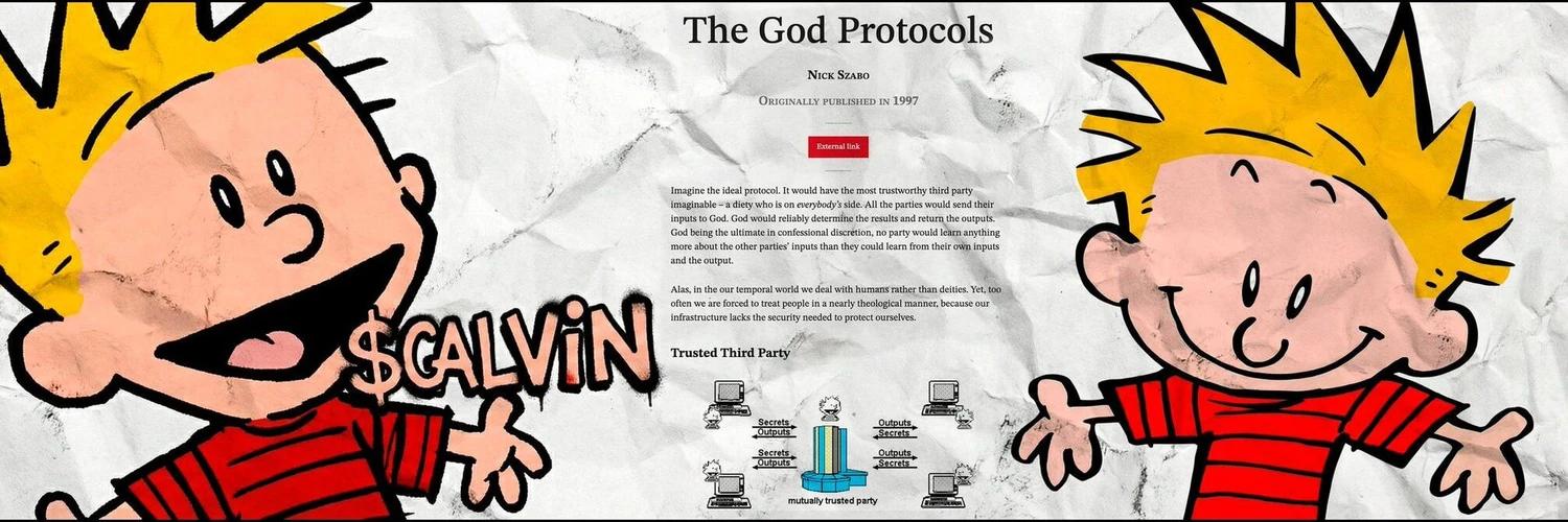 Calvin banner