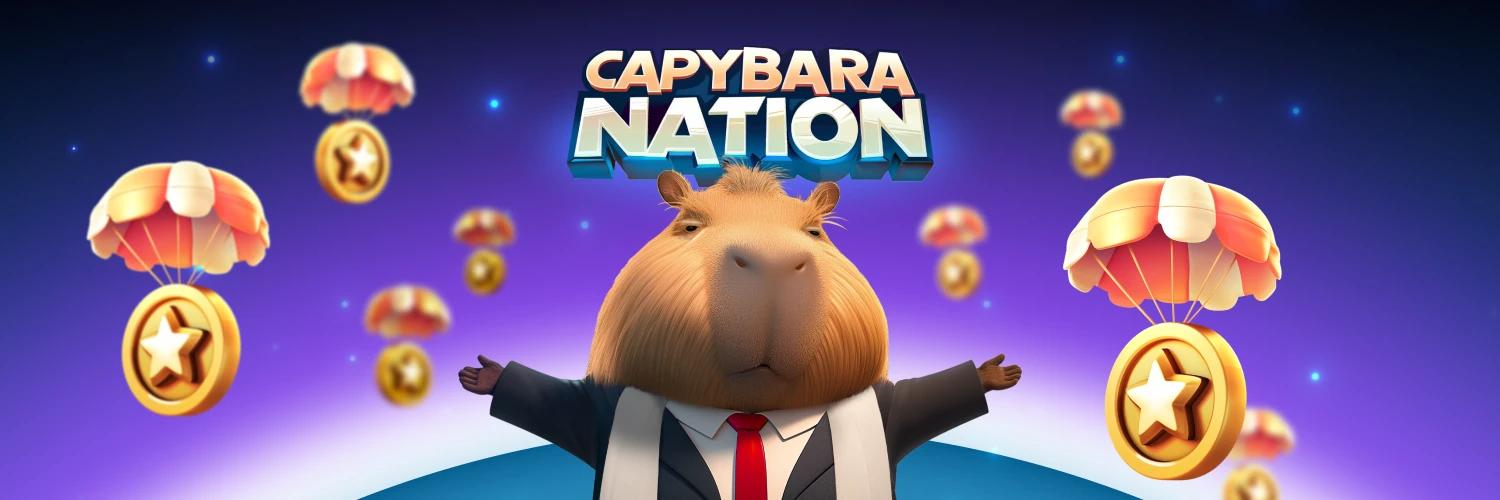 Capybara Nation banner