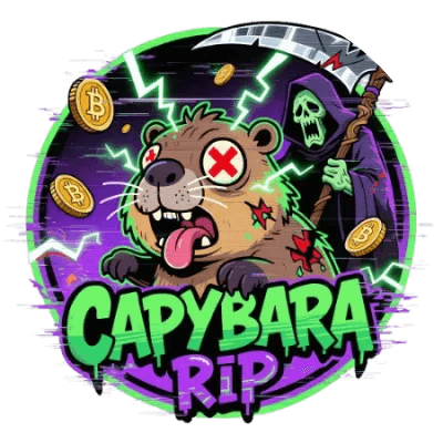 CAPYBARA RIP logo