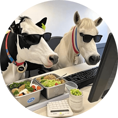 cattle and horses logo