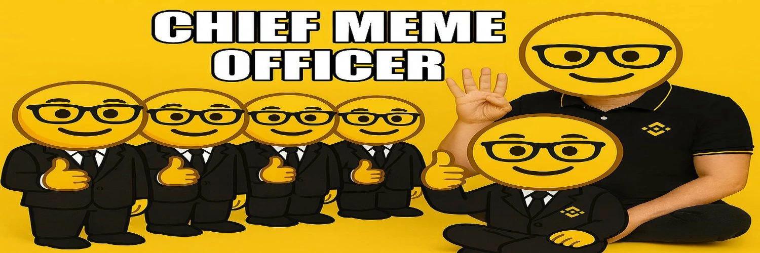 chief meme officer banner