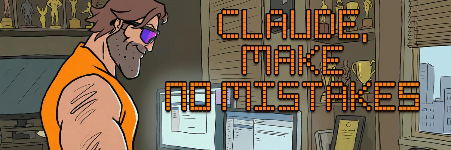 make no mistakes banner