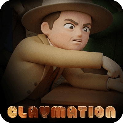 Claymation logo