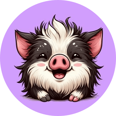 Clove the Pig  logo