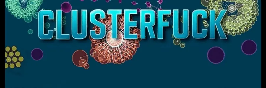 CLUSTERFUCK banner