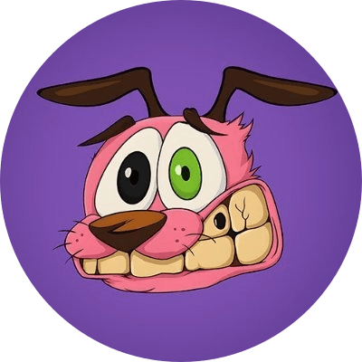 Courage The Dog logo