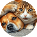 Crazy Dog Cat