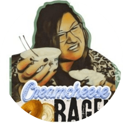 cream cheese bagel logo