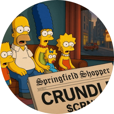 Crundle for Simpsons logo
