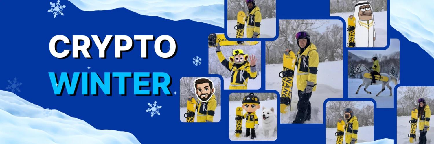 Crypto winter banner