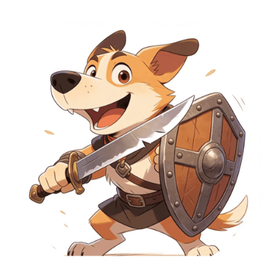 刀狗 logo