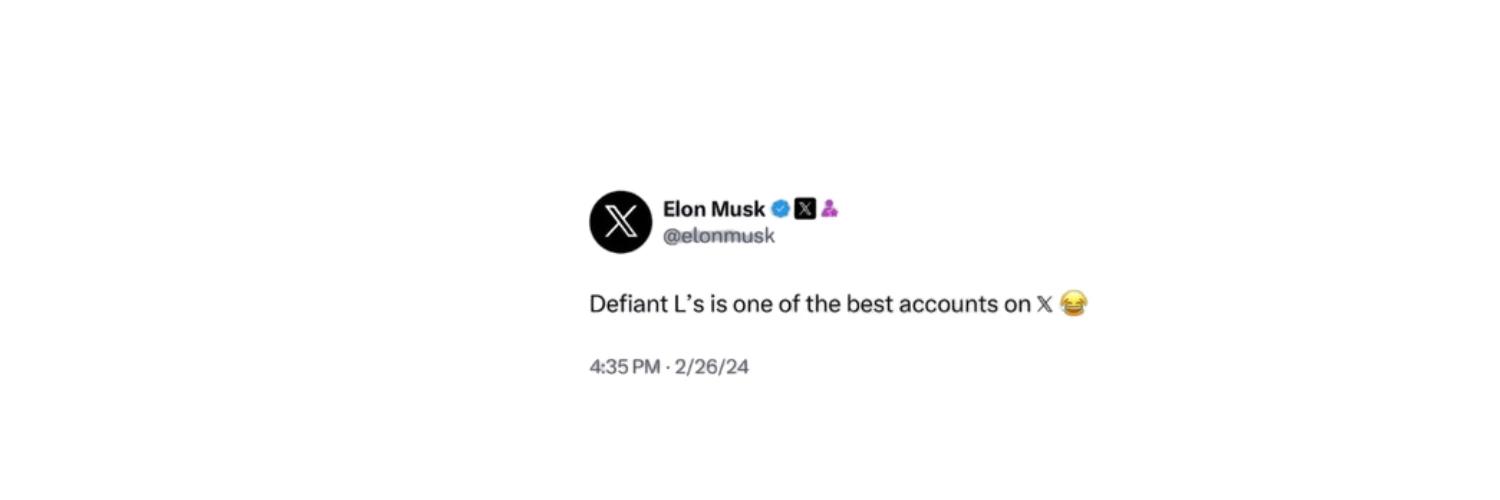 Defiant banner