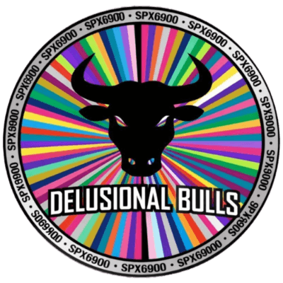 DELUSIONAL BULLS logo