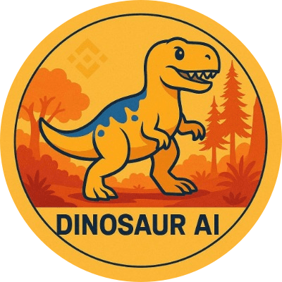 DINOSAUR AI on BNB logo