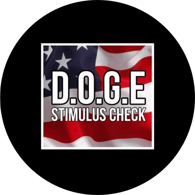 D.O.G.E Stimulus Check logo