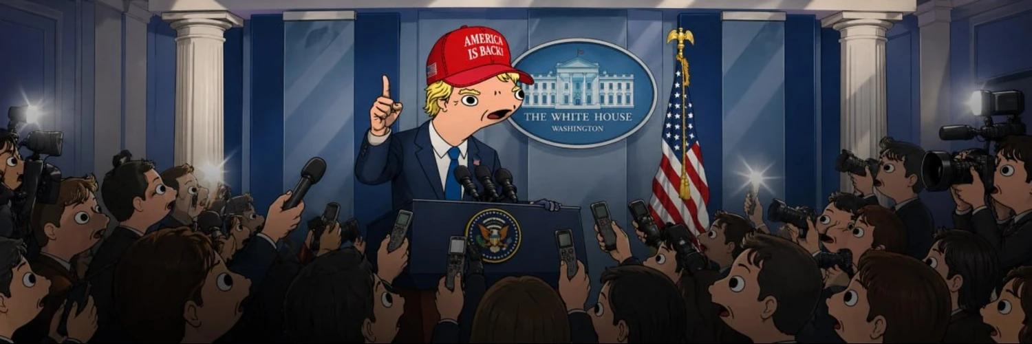 Dunald Tromp banner
