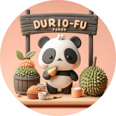 Durio-Fu Panda logo