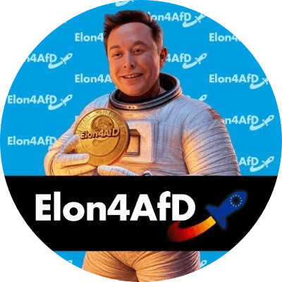Elon for AfD  logo