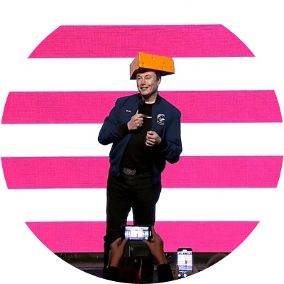 ELON'S CHEESE HAT logo