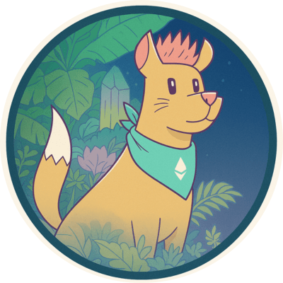 Ethereum's Official Dog logo