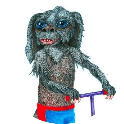 Falcor Jr by Matt Furie logo