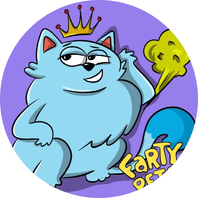 Fartcat on Sol logo