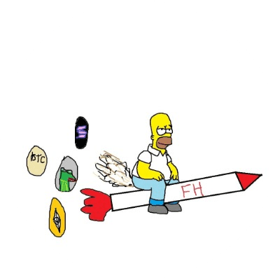 Farting Homer logo