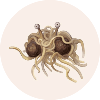 Flying Spaghetti Monster logo