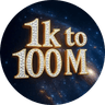 from 1k to 100M coin