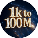 from 1k to 100M coin