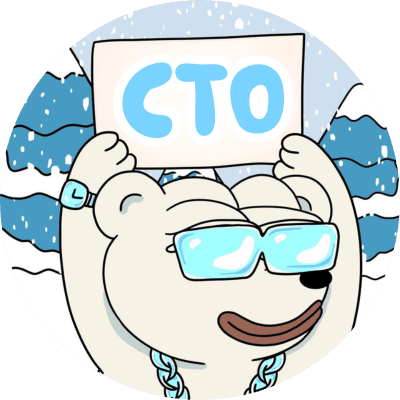 Frosty the Polar Bear logo