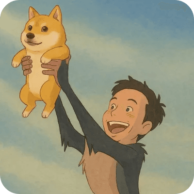 Ghibli Doge logo