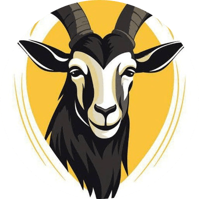 Goat farming logo