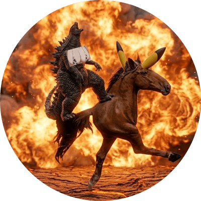 Godzillabigtitzonpikahorse logo