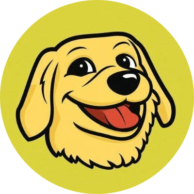  Golden Retriever of Matt Furie logo