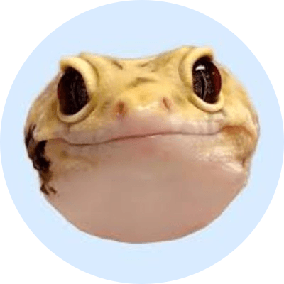 Goliath the leopard gecko logo
