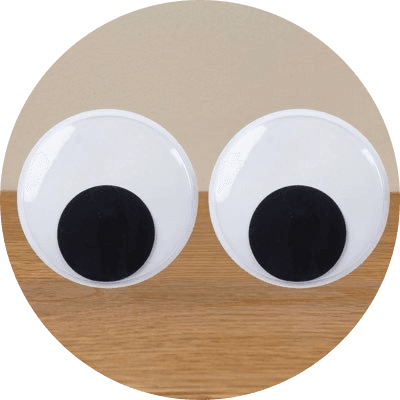 googly eyes logo
